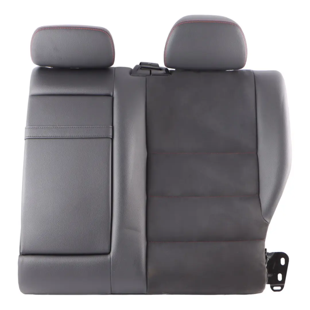 Mercedes W204 Dossier de siège arrière gauche Cover Cuir Noir Microfibre - SKU A2049206501 - Numéro de pièce A2049206501