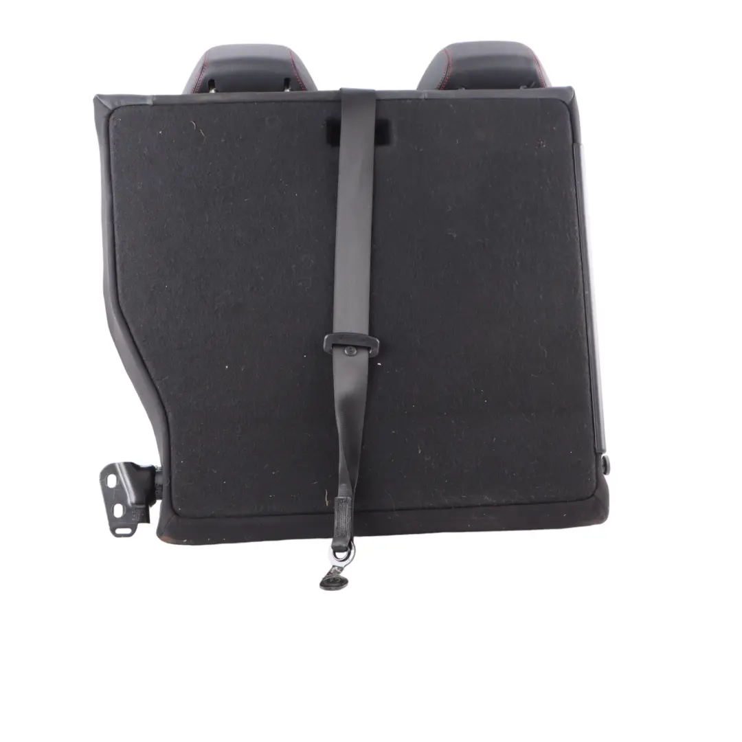 Mercedes W204 Dossier de siège arrière gauche Cover Cuir Noir Microfibre - SKU A2049206501 - Numéro de pièce A2049206501