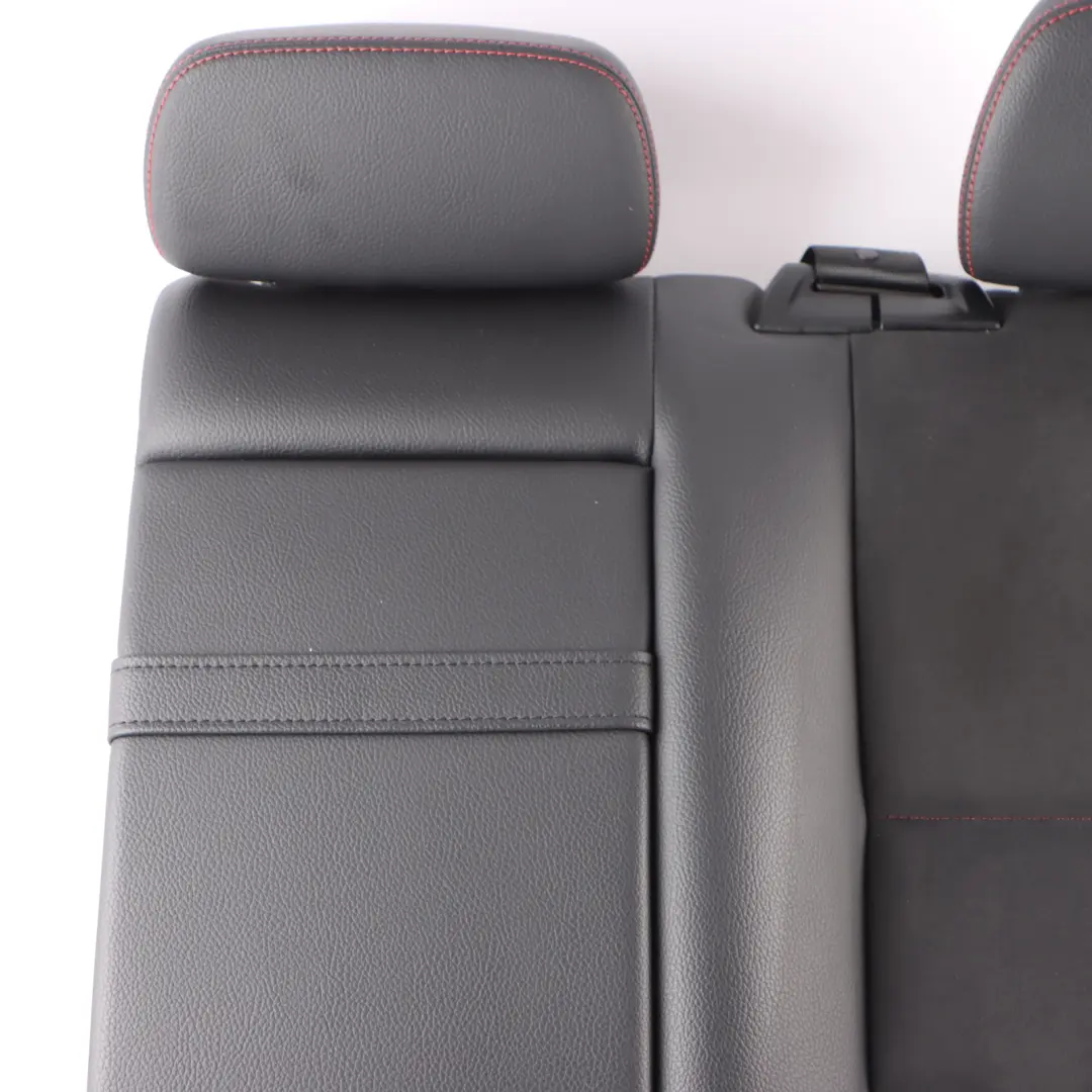 Mercedes W204 Dossier de siège arrière gauche Cover Cuir Noir Microfibre - SKU A2049206501 - Numéro de pièce A2049206501
