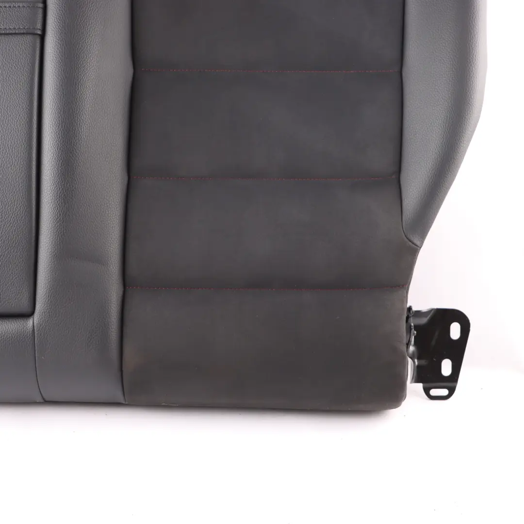 Mercedes W204 Dossier de siège arrière gauche Cover Cuir Noir Microfibre - SKU A2049206501 - Numéro de pièce A2049206501