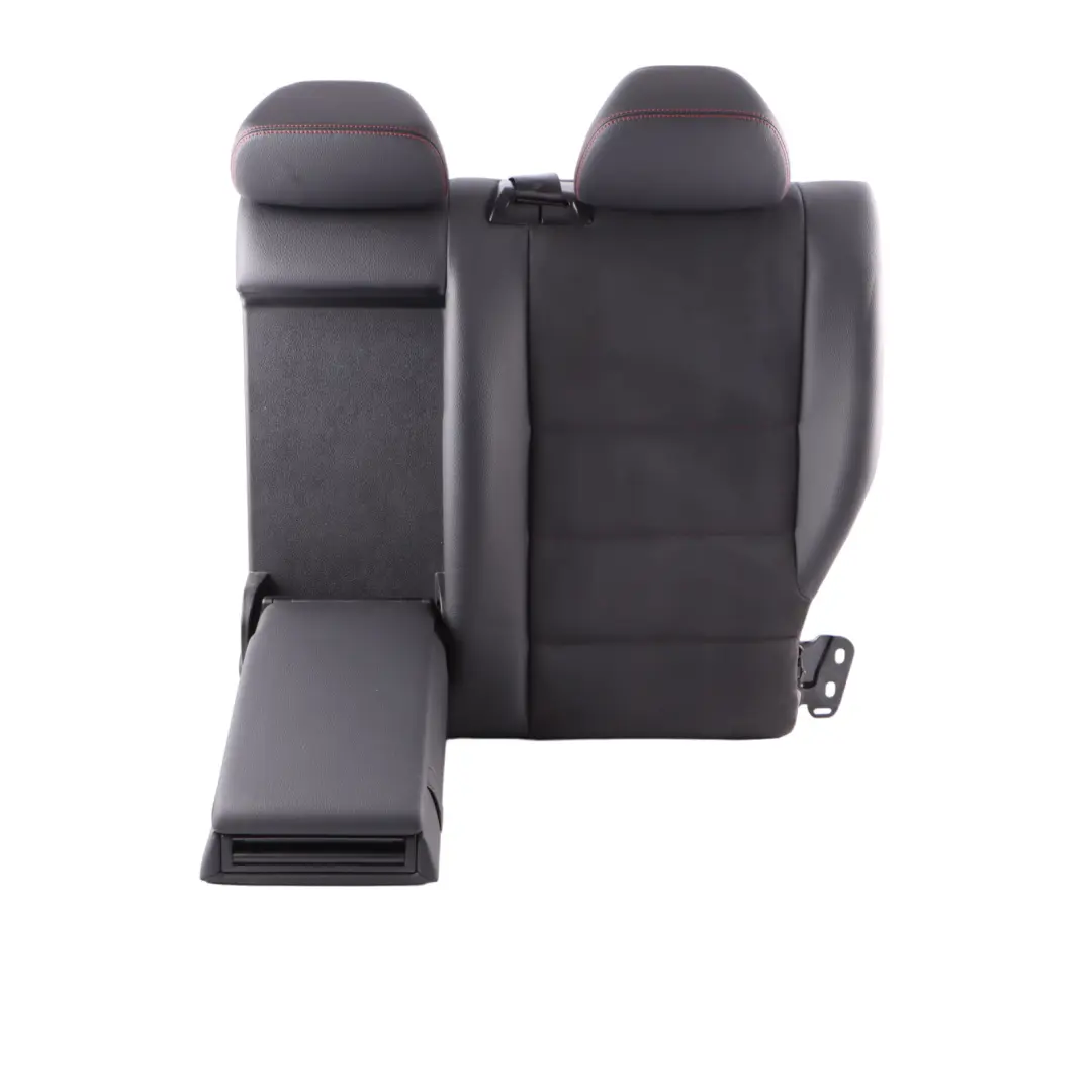 Mercedes W204 Seat Backrest Rear Left N/S Cover Black Leather Microfibre - SKU A2049206501 - Part number A2049206501