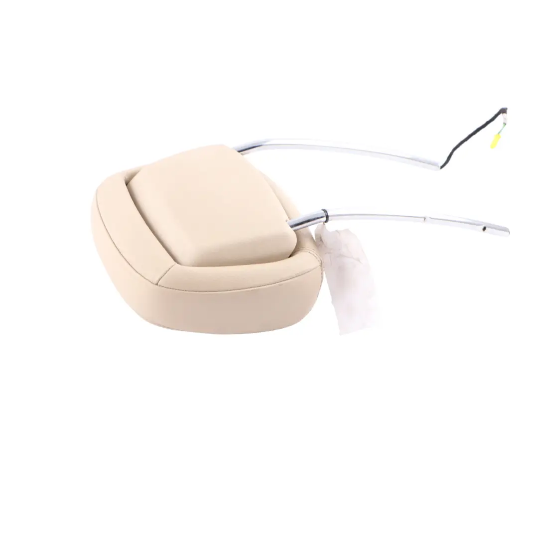 Mercedes W204 Seat Headrest Front Left N/S Head Rest Beige Leather - SKU A2049706750 - Part number A2049706750