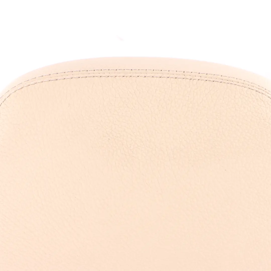 Mercedes W204 Seat Headrest Front Left N/S Head Rest Beige Leather - SKU A2049706750 - Part number A2049706750