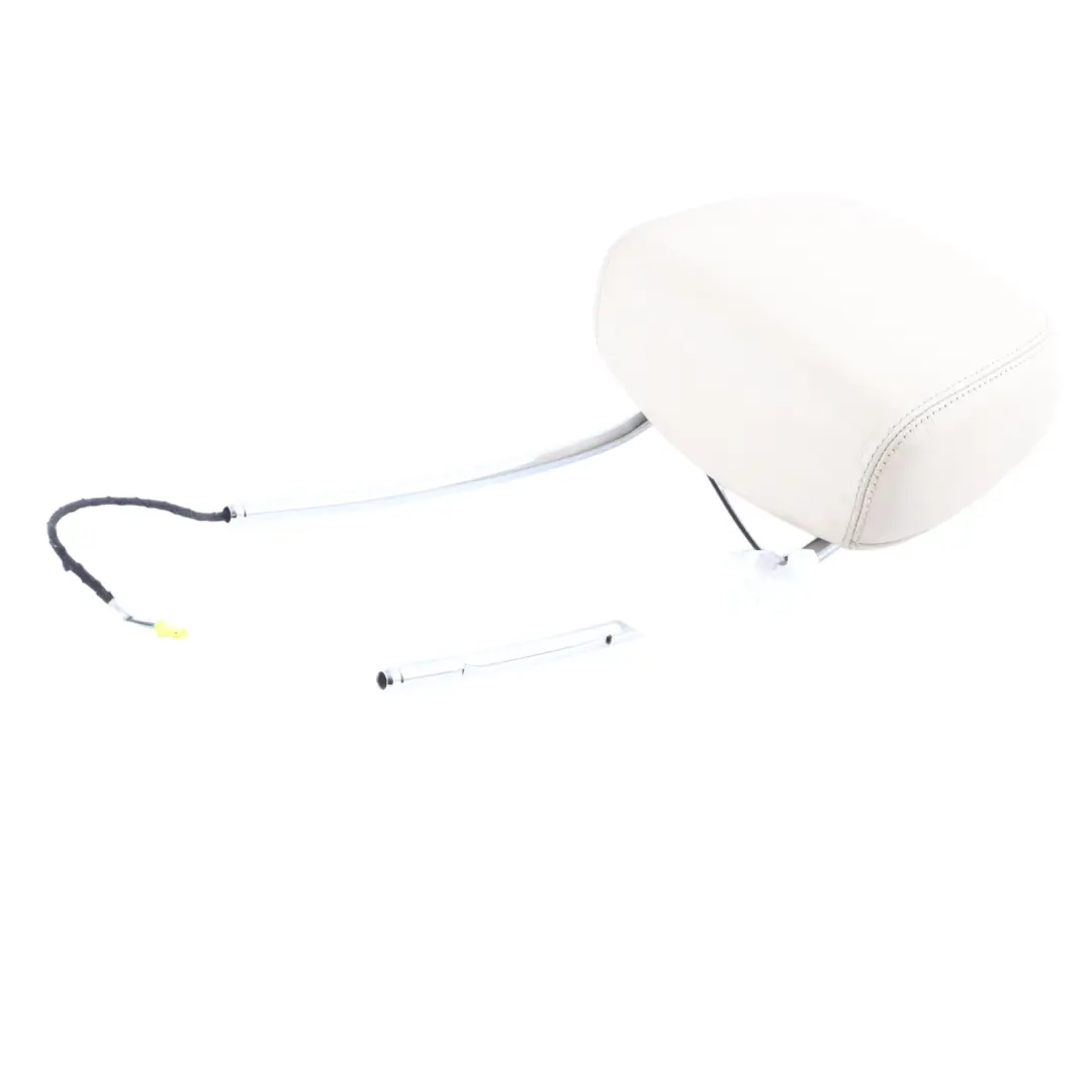 Headrest Front Left N/S Head Rest Beige Leather to Mercedes W204 Seat with Part number A2049706750 Mercedes W204 Seat Headrest Front Left N/S Head Rest Beige Leather - SKU A2049706750 - Part number A2049706750