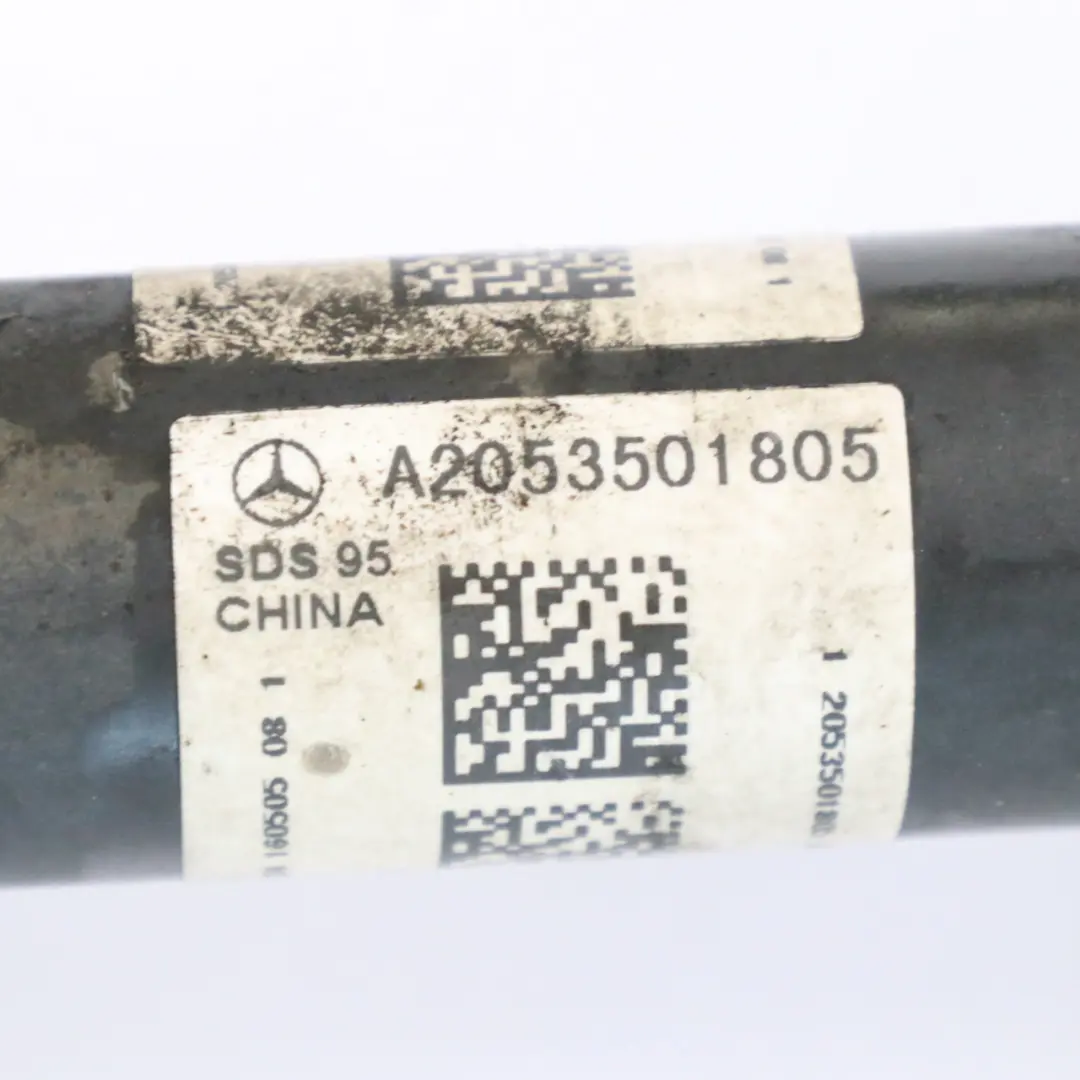 C200 Eje trasero izquierdo Eje de salida para Mercedes W205 con número de pieza A2053509708 Mercedes W205 C200 Eje trasero izquierdo Eje de salida - SKU A2053509708 - Número de pieza A2053509708