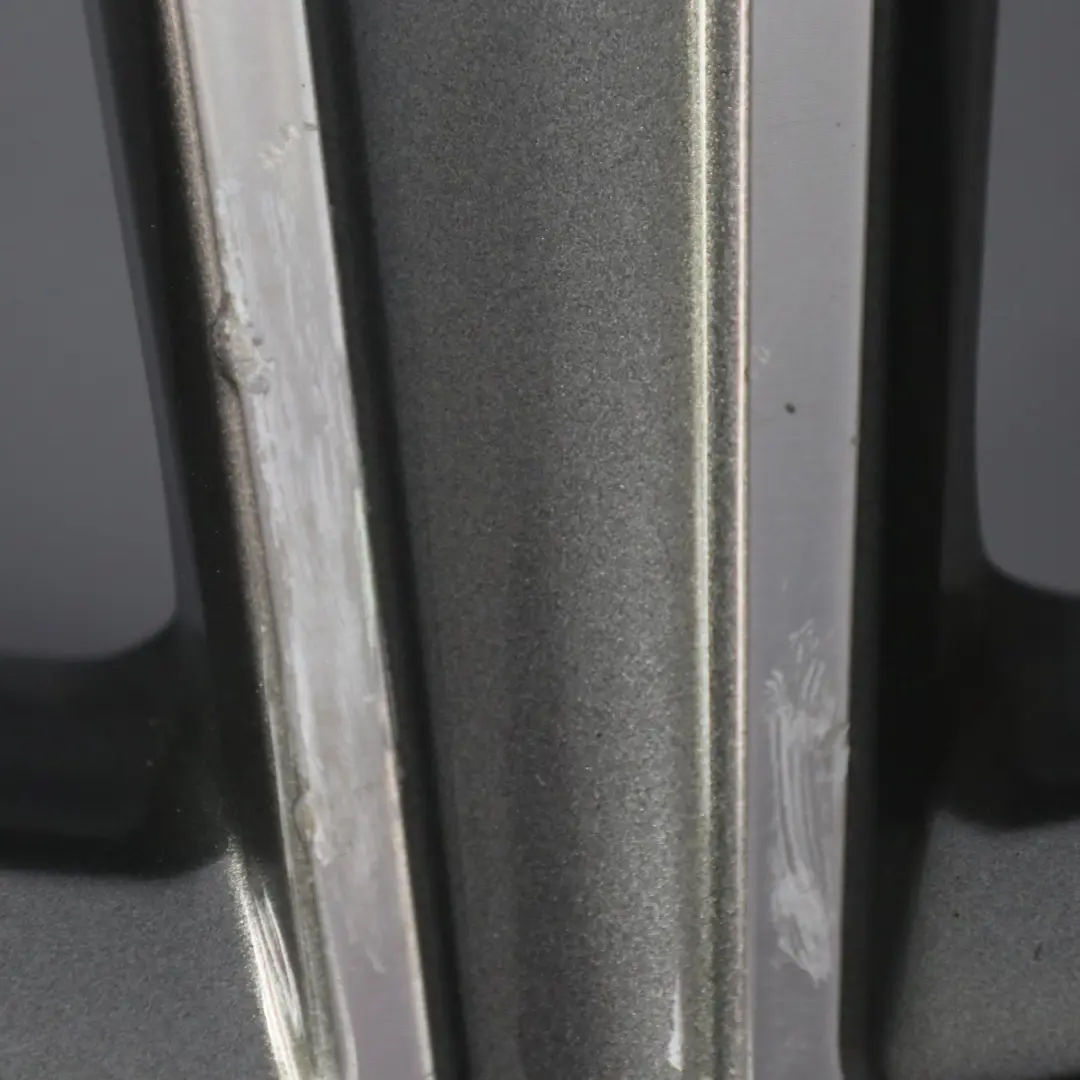  Llanta aleación Mercedes W205 Gris Himalaya AMG de 5 radios 18" 7,5J - SKU A2054011100-2 - Número de pieza A2054011100