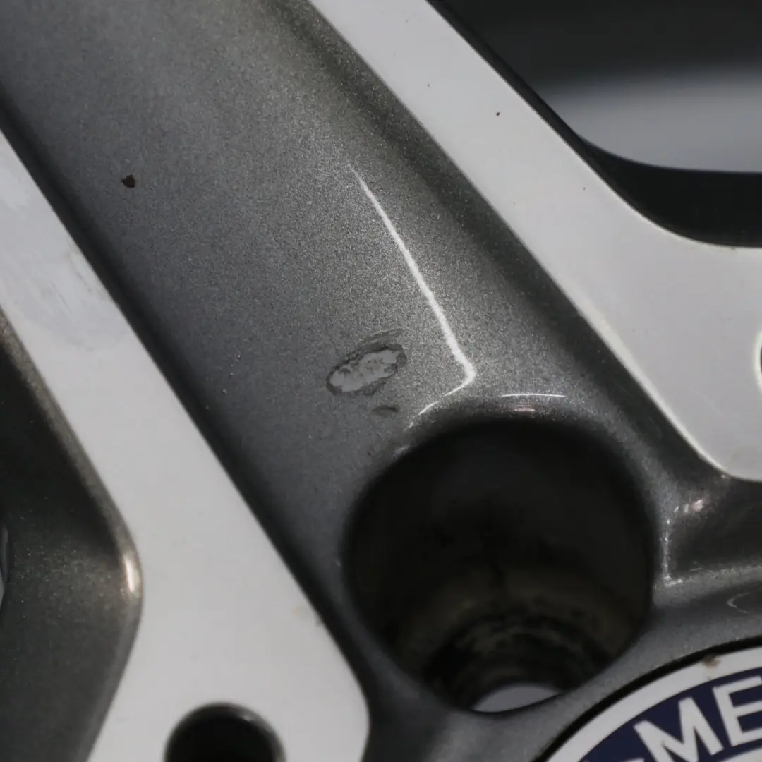 Mercedes W205 Grau AMG Leichtmetallrad Felge 5 Speichen 18" 7,5J - SKU A2054011100-2 - Teilenummer A2054011100