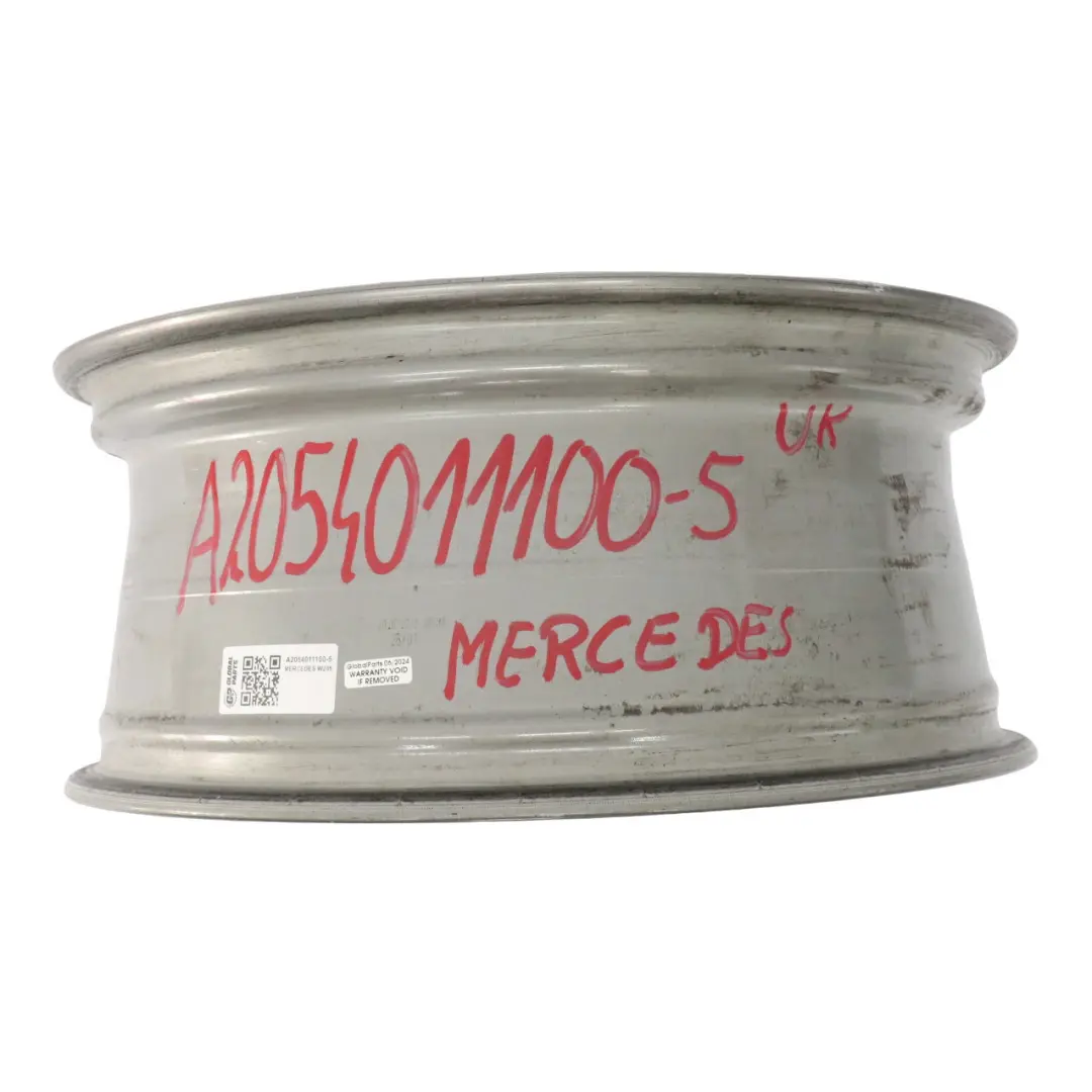 Himalaya Grey AMG Alloy Wheel Rim 5 Spoke 18" 7,5J to Mercedes W205 with Part number A2054011100 Mercedes W205 Himalaya Grey AMG Alloy Wheel Rim 5 Spoke 18" 7,5J - SKU A2054011100-5 - Part number A2054011100