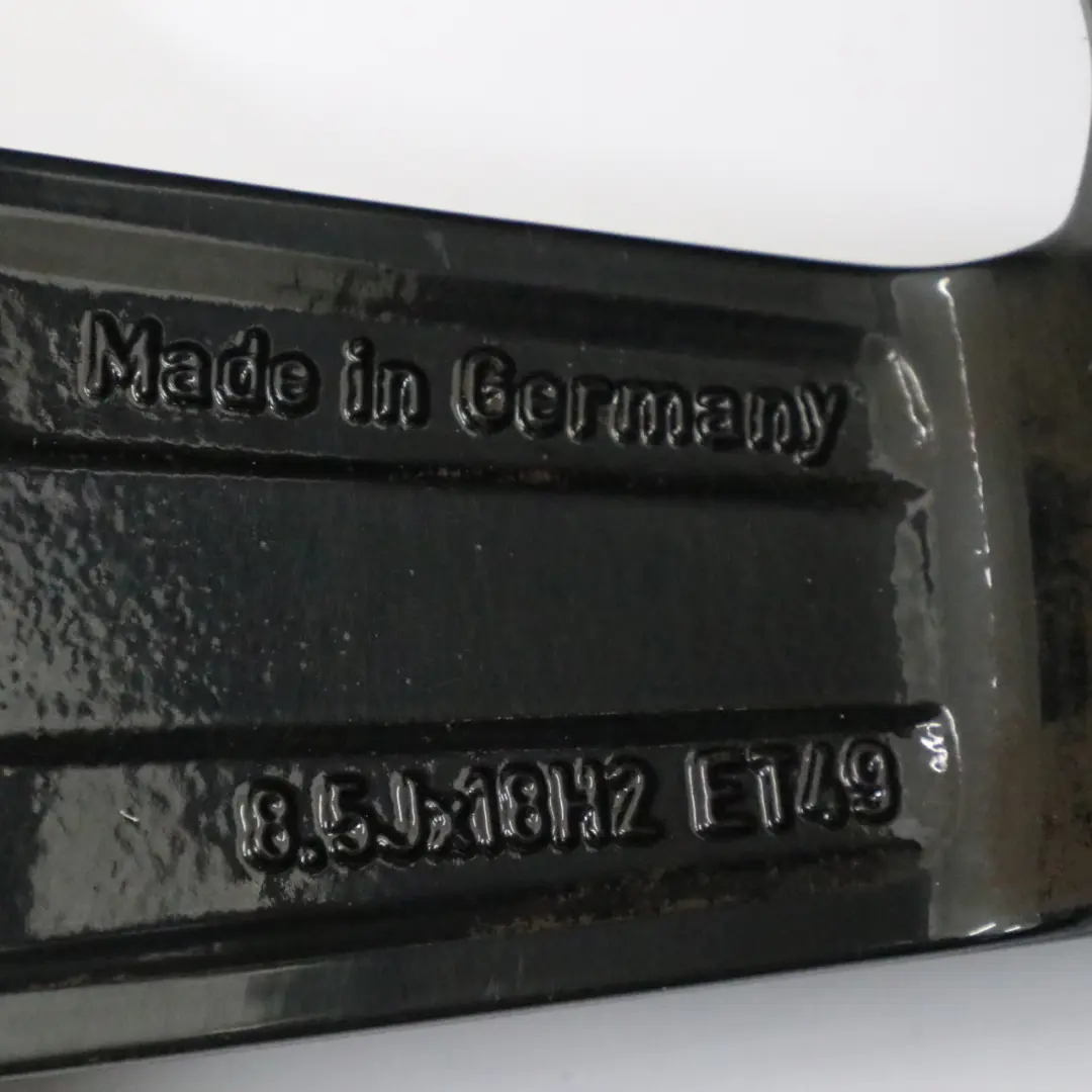 Mercedes W205 Nero AMG Cerchio in lega 5 razze 18" 8,5J ET:49 - SKU A2054011200-7 - Numero di parte A2054011200