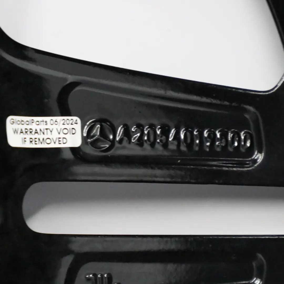 Mercedes W205 Llanta de aleación AMG 18" ET:44 7,5J 5 Radios dobles - SKU A2054019500-3 - Número de pieza A2054019500