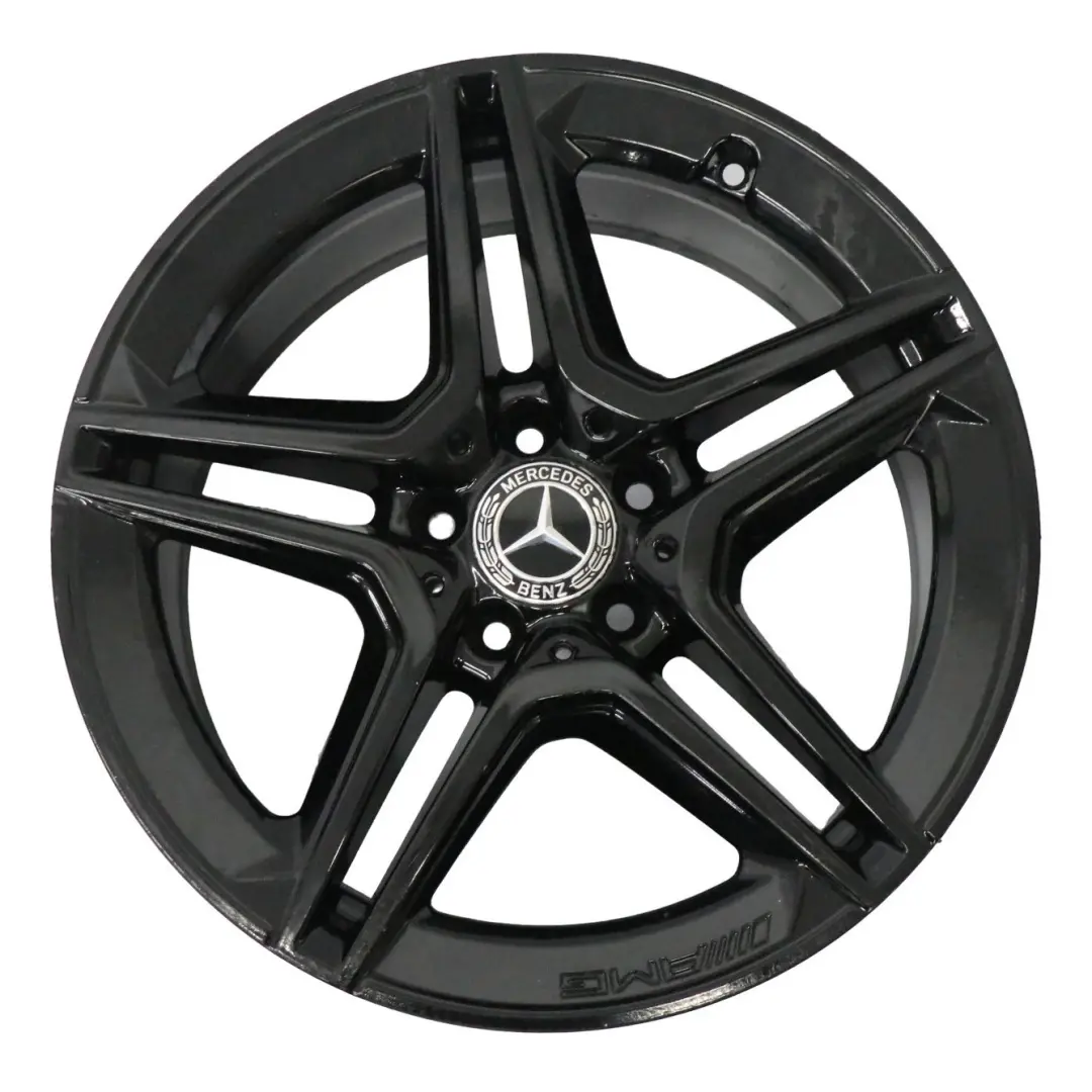 Cerchio posteriore AMG 18" ET:49 8,5J 5 doppie razze per Mercedes W205 con numero di parte A2054019600 Mercedes W205 Cerchio posteriore AMG 18" ET:49 8,5J 5 doppie razze - SKU A2054019600-5 - Numero di parte A2054019600
