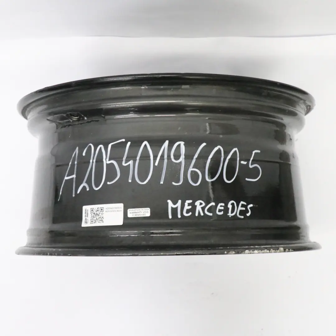 Mercedes W205 Llanta trasera AMG 18" ET:49 8,5J 5 Radios dobles - SKU A2054019600-5 - Número de pieza A2054019600