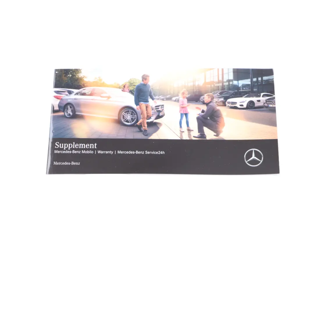 Class Owner's Manul Service Bucklet Case Wallet to Mercedes W205 C with Part number A2055845612 Mercedes W205 C Class Owner's Manul Service Bucklet Case Wallet - SKU A2055845612 - Part number A2055845612