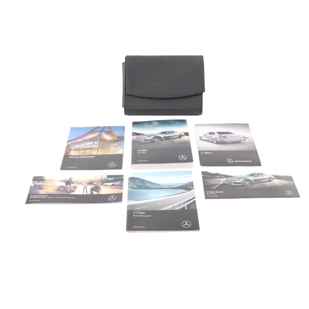 Class Owner's Manul Service Bucklet Case Wallet to Mercedes W205 C with Part number A2055845612 Mercedes W205 C Class Owner's Manul Service Bucklet Case Wallet - SKU A2055845612 - Part number A2055845612