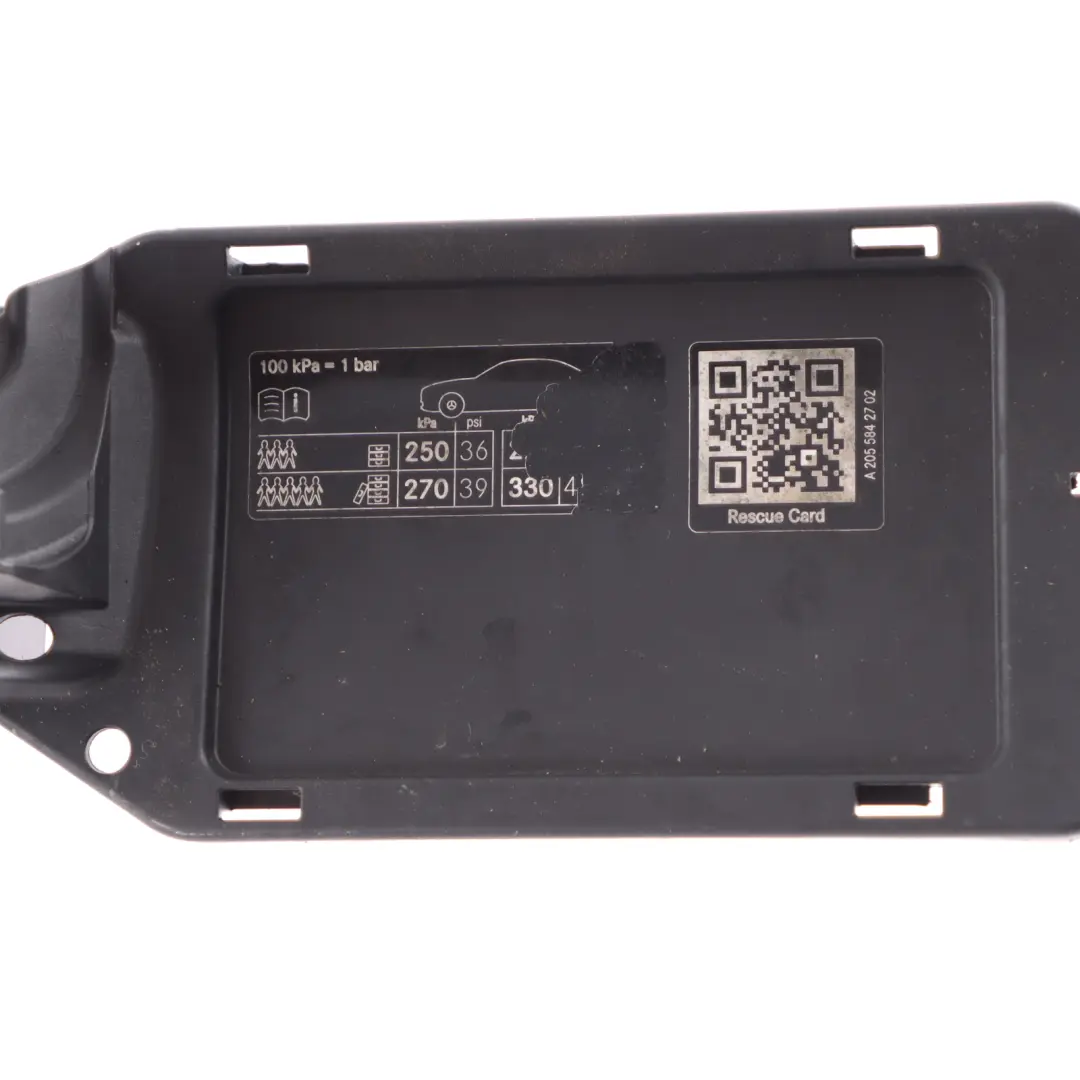 Mercedes W205 Fill Pot Fuel Tank Cap Recess Mount Carrier - SKU A2056303204 - Part number A2056303204