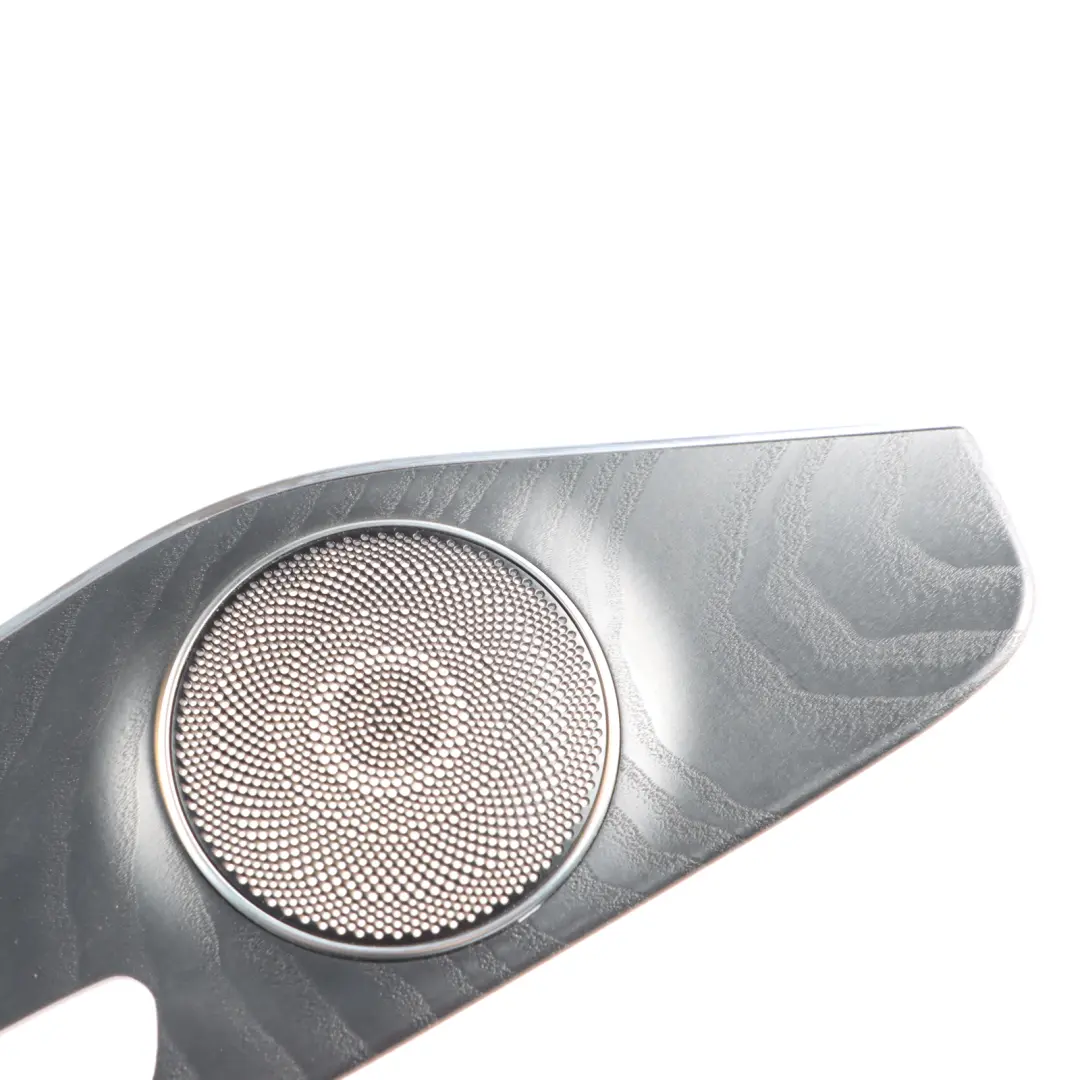 Dashboard Door Speaker Tray Strip Trim Cover Panel Black Ash Wood to Mercedes W205 with Part number A2056803807 Mercedes W205 Dashboard Door Speaker Tray Strip Trim Cover Panel Black Ash Wood - SKU A2056803807 - Part number A2056803807