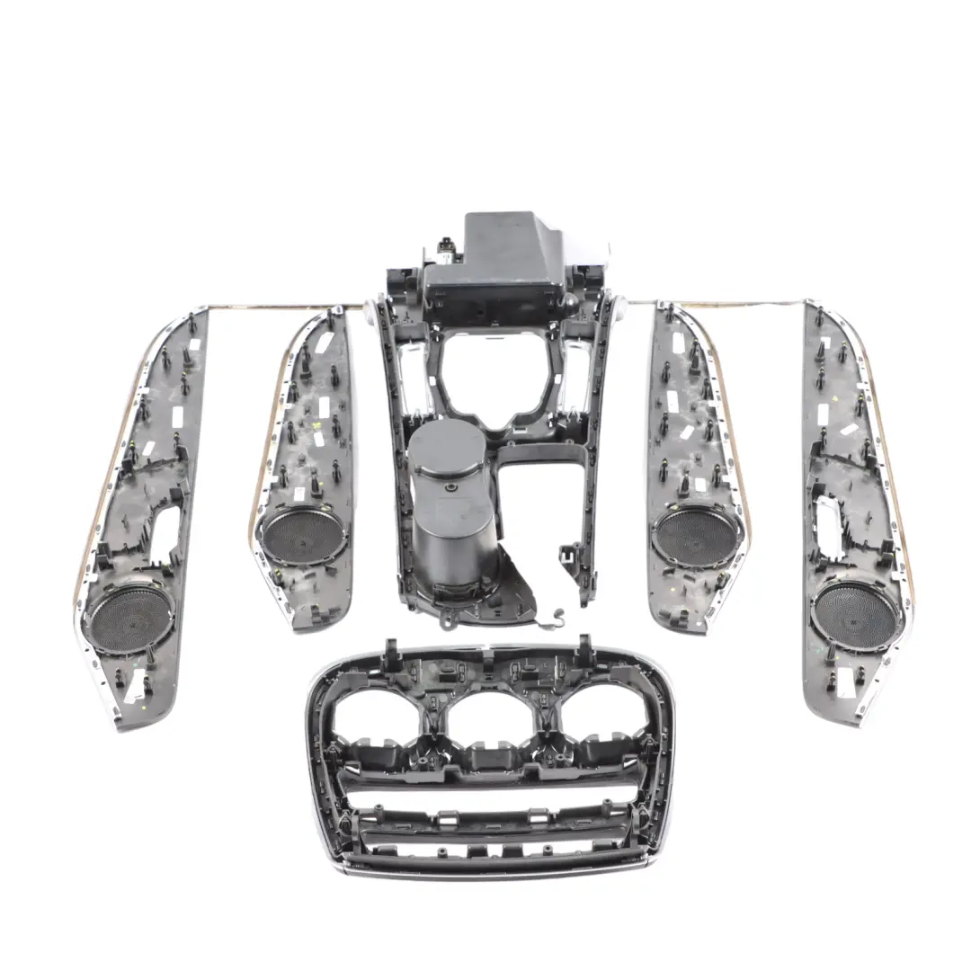 Dashboard Door Speaker Tray Strip Trim Cover Panel Black Ash Wood to Mercedes W205 with Part number A2056803807 Mercedes W205 Dashboard Door Speaker Tray Strip Trim Cover Panel Black Ash Wood - SKU A2056803807 - Part number A2056803807