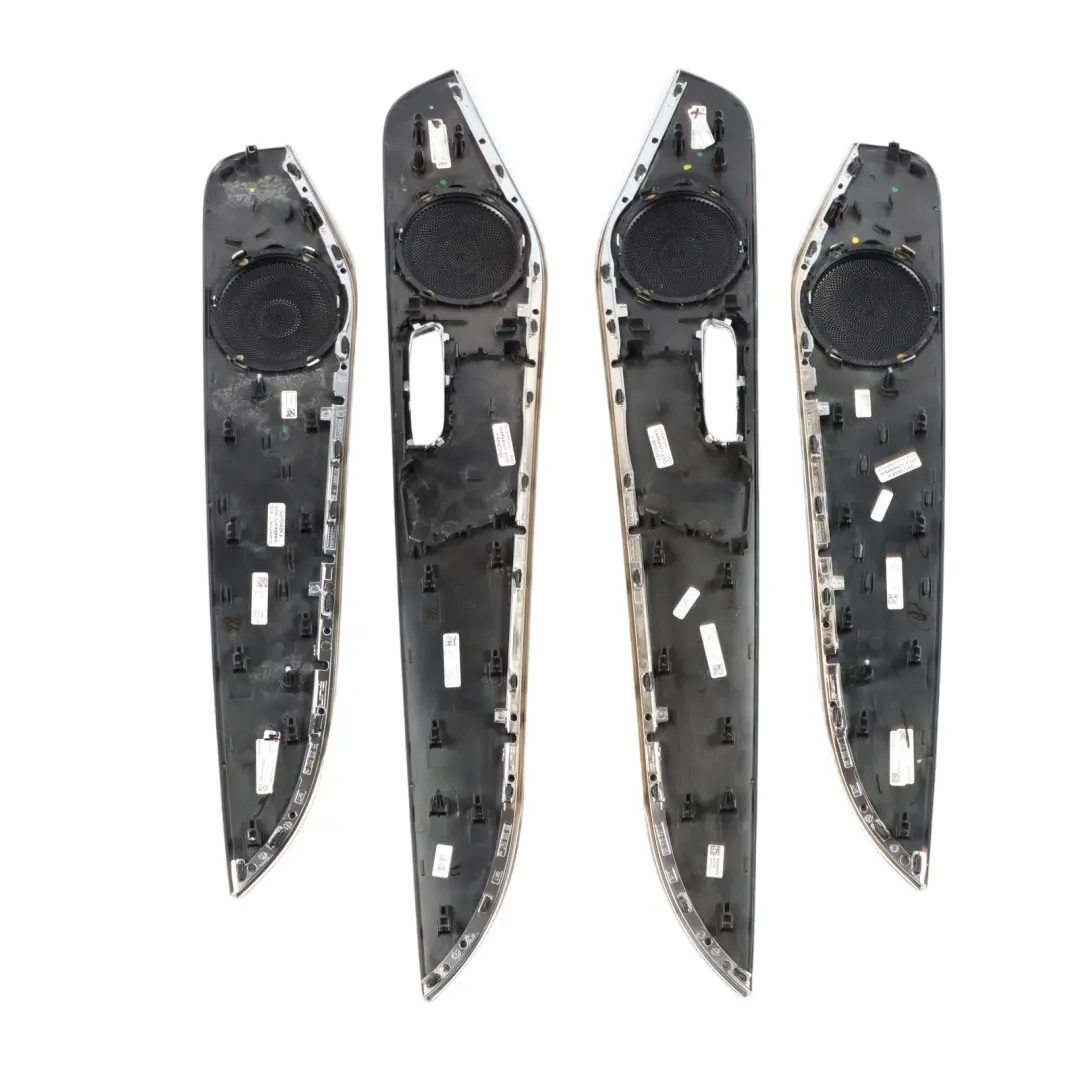 Mercedes W205 Dashboard Door Speaker Tray Strip Trim Cover Panel Brown Ash Wood - SKU rhd-A2056809404-1 - Part number A2056809404