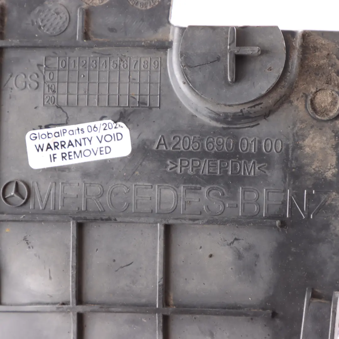 Mercedes W205 Radlauf Abdeckung Vorne Links Verkleidung - SKU A2056900100 - Teilenummer A2056900100