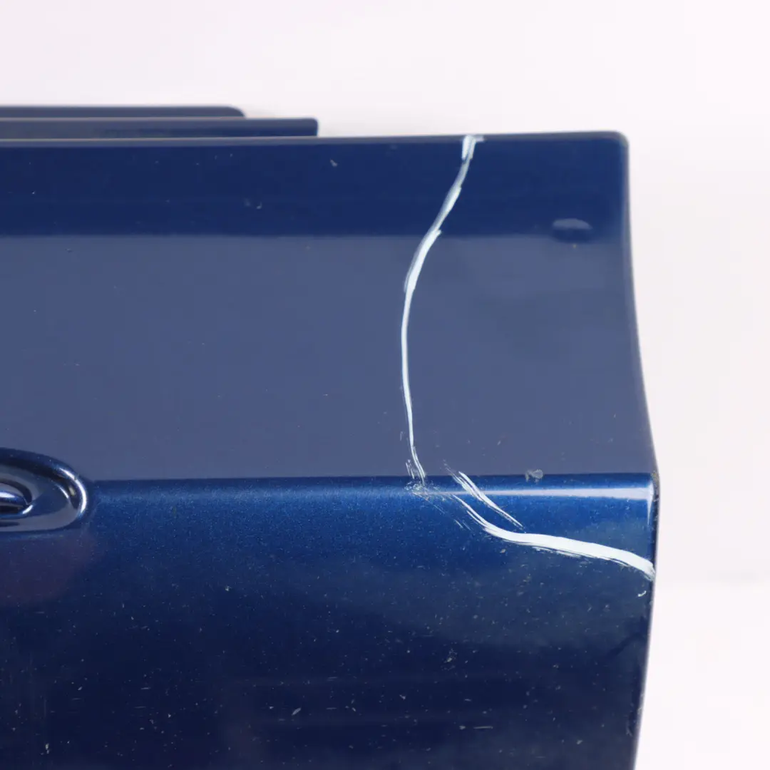Mercedes W205 Side Skirt Left N/S Door Sill Cover Brilliant Blue Metallic - 896 - SKU A2056981354-BRB - Part number A2056981354