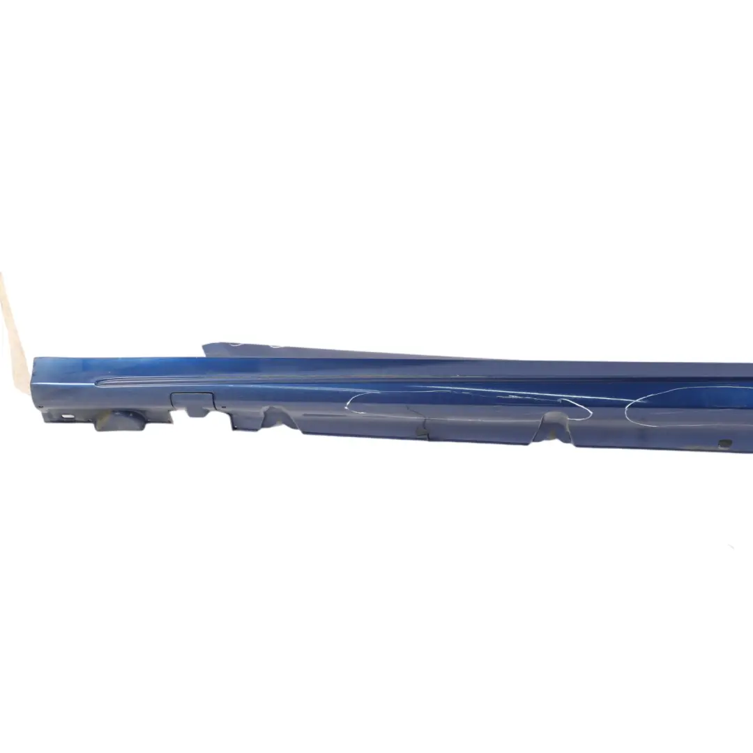 Side Skirt Left N/S Door Sill Cover Brilliant Blue Metallic - 896 to Mercedes W205 with Part number A2056981354 Mercedes W205 Side Skirt Left N/S Door Sill Cover Brilliant Blue Metallic - 896 - SKU A2056981354-BRB - Part number A2056981354