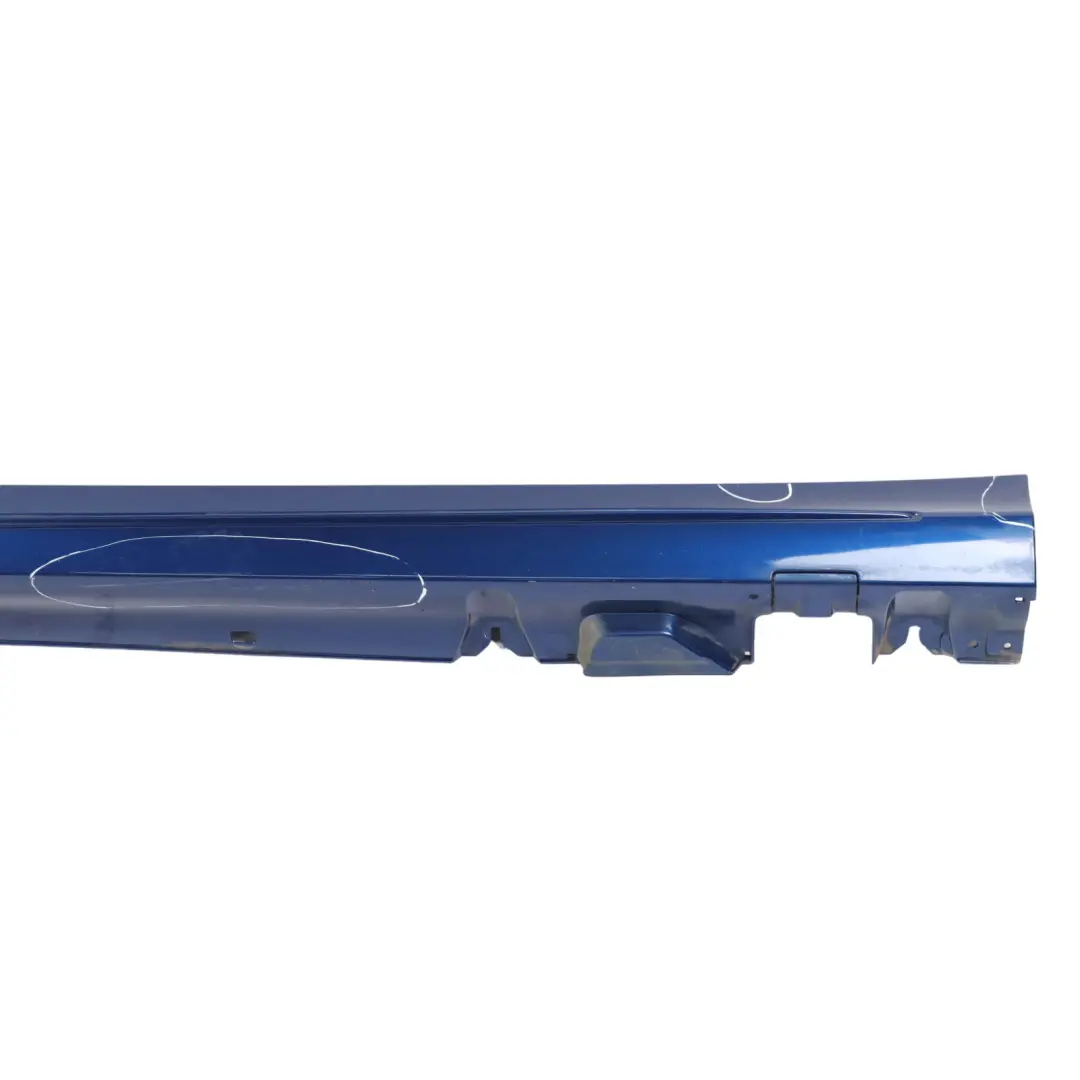 Side Skirt Left N/S Door Sill Cover Brilliant Blue Metallic - 896 to Mercedes W205 with Part number A2056981354 Mercedes W205 Side Skirt Left N/S Door Sill Cover Brilliant Blue Metallic - 896 - SKU A2056981354-BRB - Part number A2056981354