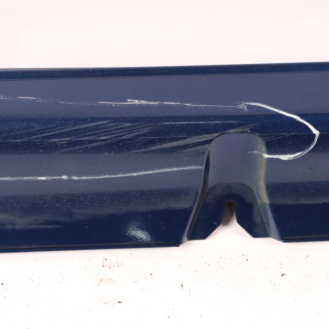Side Skirt Left N/S Door Sill Cover Brilliant Blue Metallic - 896 to Mercedes W205 with Part number A2056981354 Mercedes W205 Side Skirt Left N/S Door Sill Cover Brilliant Blue Metallic - 896 - SKU A2056981354-BRB - Part number A2056981354