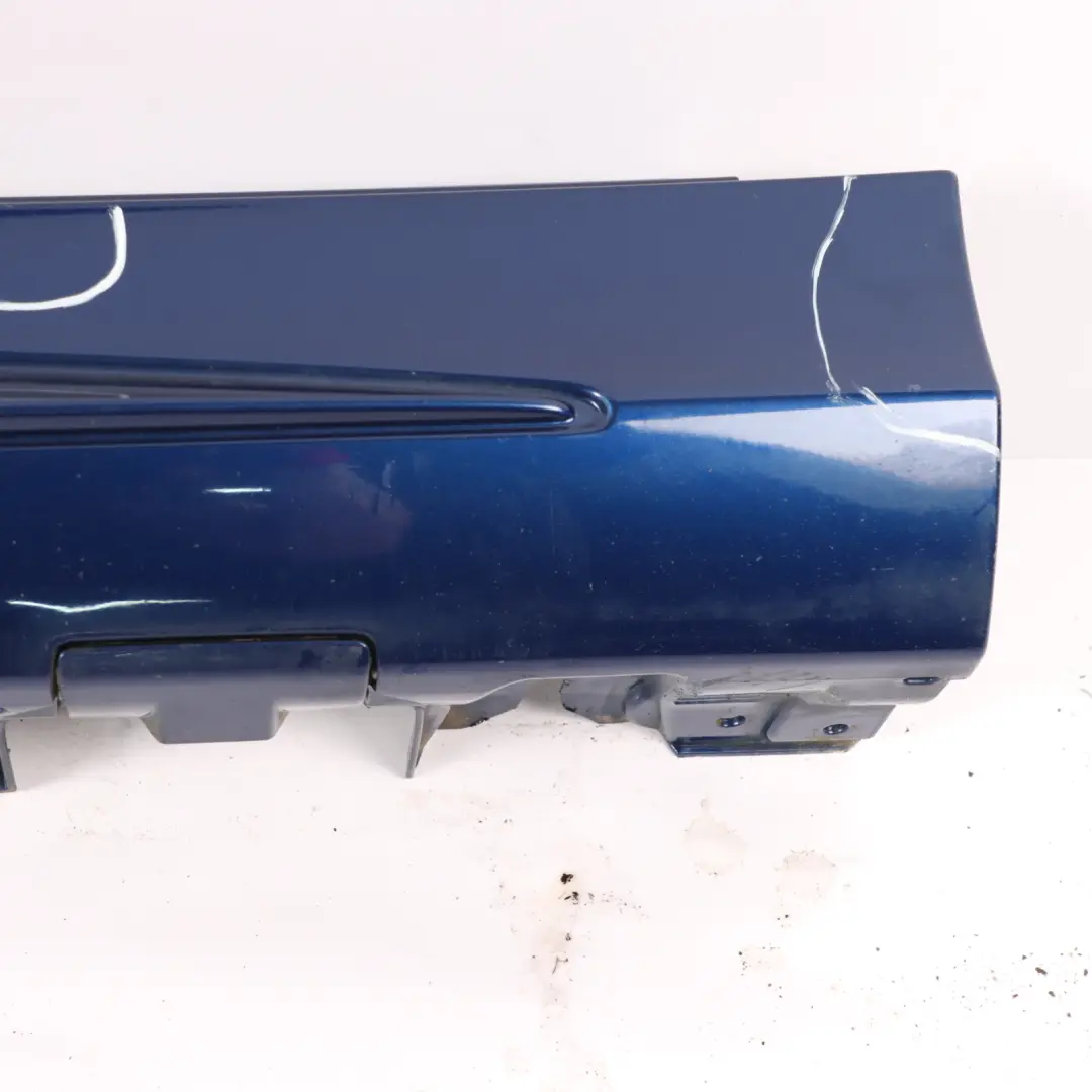 Side Skirt Left N/S Door Sill Cover Brilliant Blue Metallic - 896 to Mercedes W205 with Part number A2056981354 Mercedes W205 Side Skirt Left N/S Door Sill Cover Brilliant Blue Metallic - 896 - SKU A2056981354-BRB - Part number A2056981354