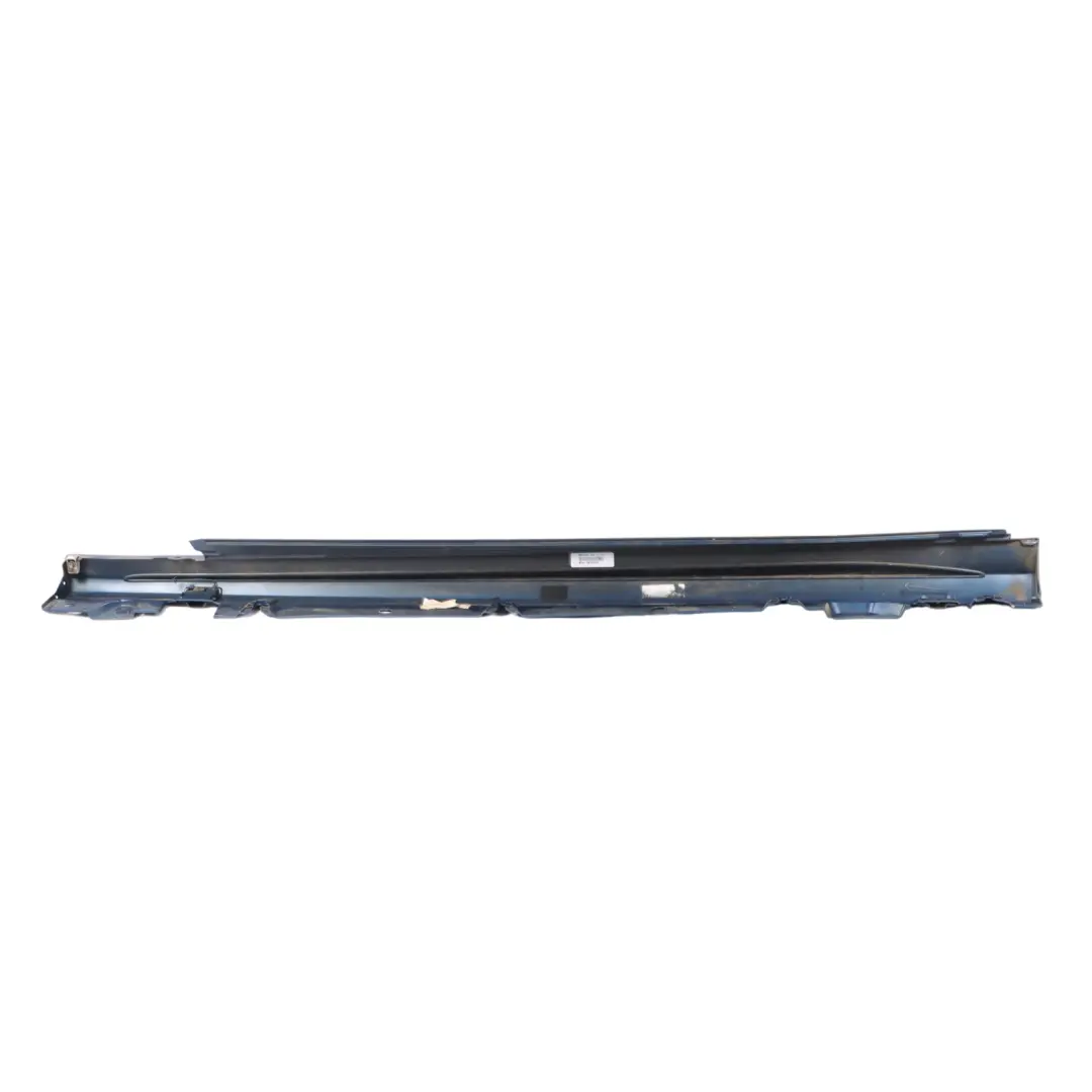Side Skirt Right O/S Door Sill Cover Brilliant Blue Metallic - 896 to Mercedes W205 with Part number A2056981454 Mercedes W205 Side Skirt Right O/S Door Sill Cover Brilliant Blue Metallic - 896 - SKU A2056981454-BRB - Part number A2056981454
