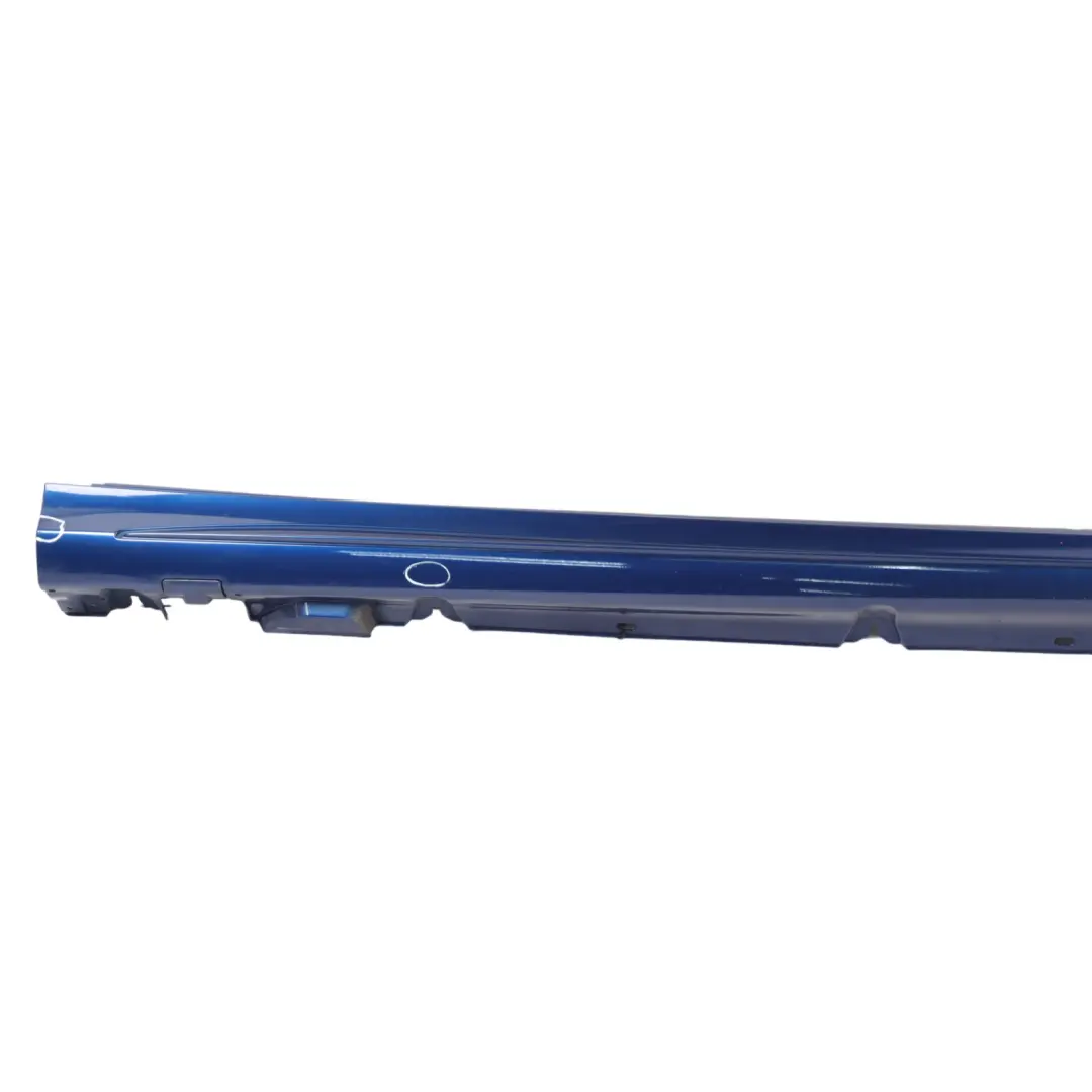 Side Skirt Right O/S Door Sill Cover Brilliant Blue Metallic - 896 to Mercedes W205 with Part number A2056981454 Mercedes W205 Side Skirt Right O/S Door Sill Cover Brilliant Blue Metallic - 896 - SKU A2056981454-BRB - Part number A2056981454