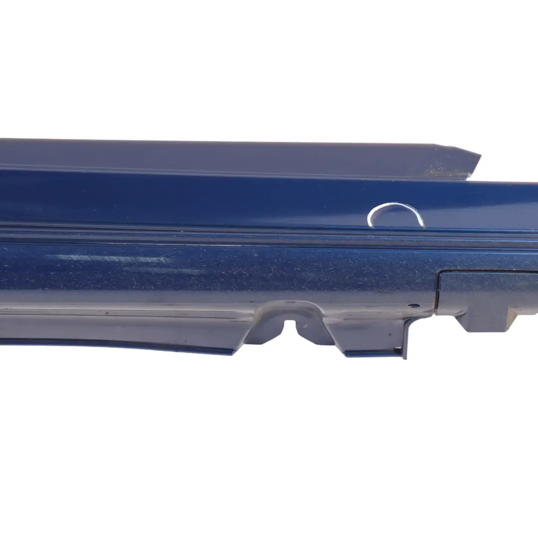 Side Skirt Right O/S Door Sill Cover Brilliant Blue Metallic - 896 to Mercedes W205 with Part number A2056981454 Mercedes W205 Side Skirt Right O/S Door Sill Cover Brilliant Blue Metallic - 896 - SKU A2056981454-BRB - Part number A2056981454