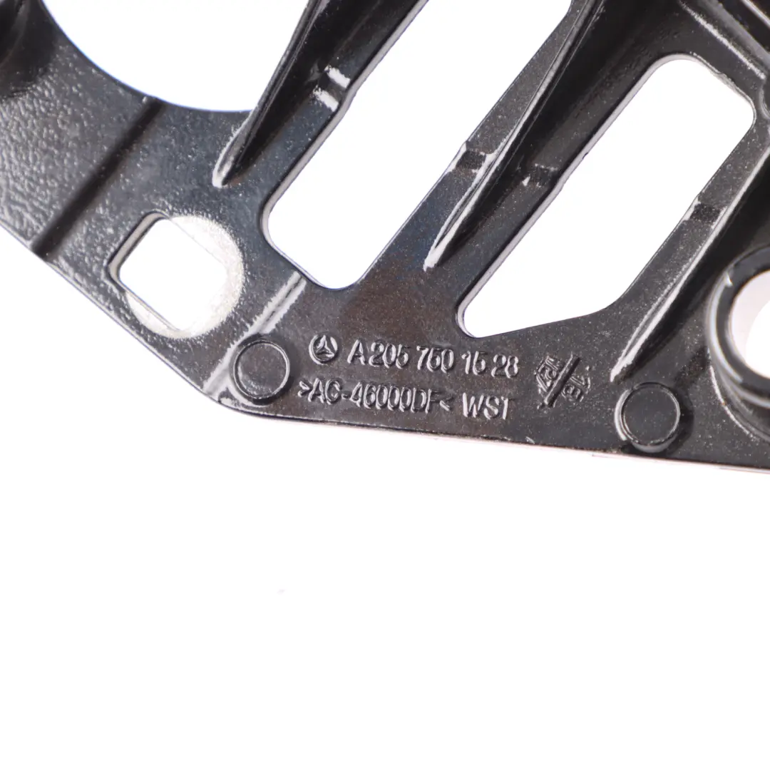 Mercedes W205 Trunk Hinge Left N/S Obsidian Black Metallic - 197 - SKU A2057501528-OB - Part number A2057501528