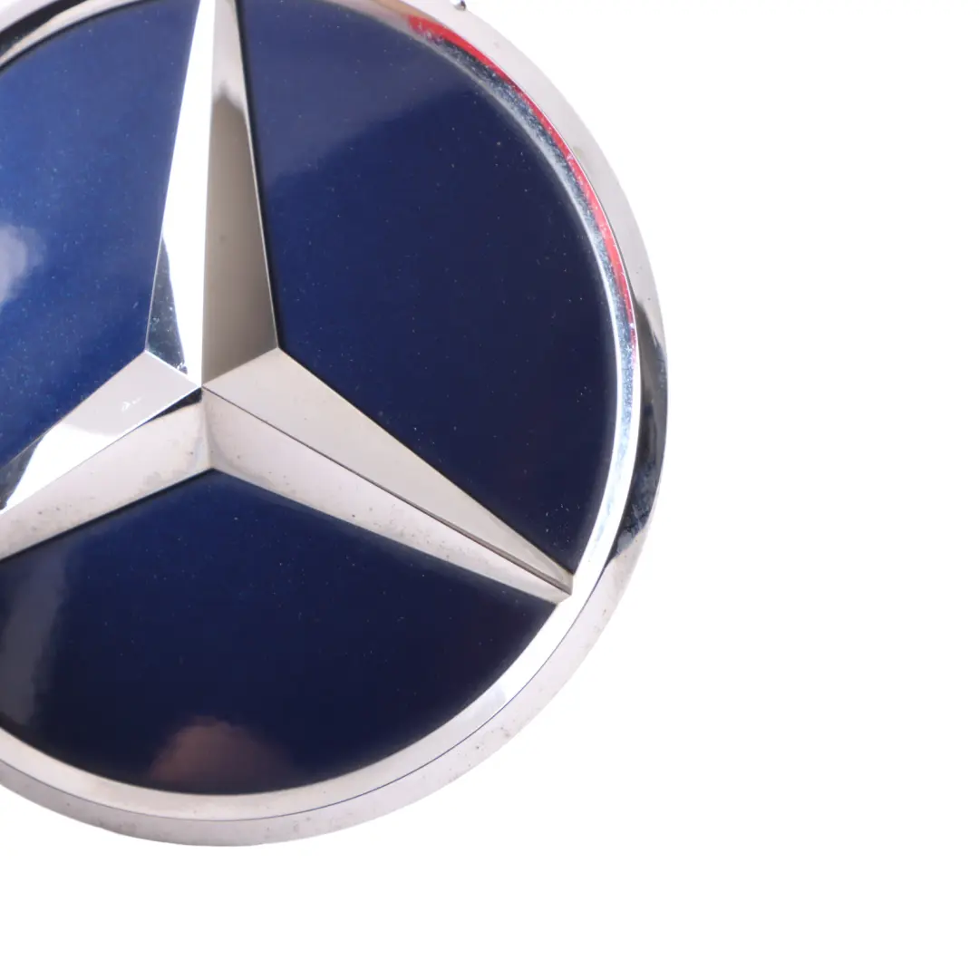 Trunk Boot Lid Badge Rear Emblem Brillian Blue 896 to Mercedes C205 with Part number A2058100018 Mercedes C205 Trunk Boot Lid Badge Rear Emblem Brillian Blue 896 - SKU A2058100018-BRB - Part number A2058100018