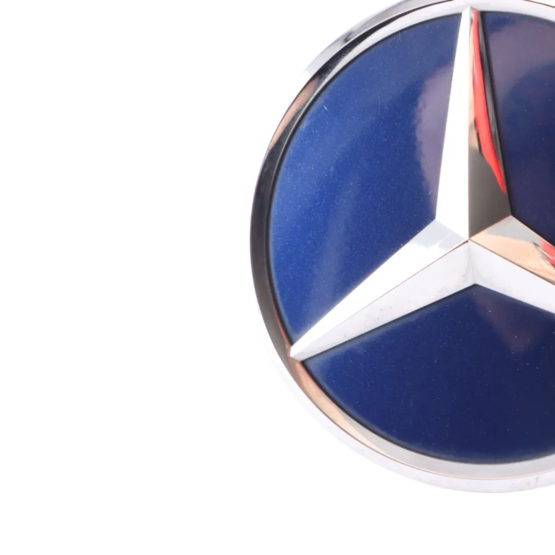 Trunk Boot Lid Badge Rear Emblem Brillian Blue 896 to Mercedes C205 with Part number A2058100018 Mercedes C205 Trunk Boot Lid Badge Rear Emblem Brillian Blue 896 - SKU A2058100018-BRB - Part number A2058100018