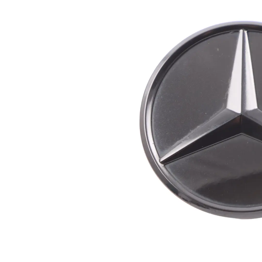 Mercedes C205 Kofferraumdeckel Heckklappe hinten Emblem Schwarz 197 - SKU A2058100018-OB1 - Teilenummer A2058100018