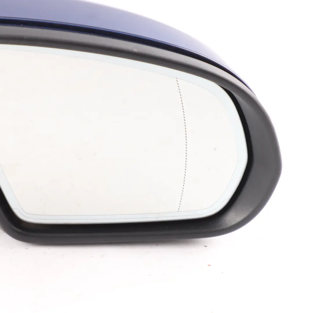 Mercedes W205 Wing Mirror Right O/S Blind Spot Assist 360 Brilliant Blue 896 - SKU rhd-A2058101602-BRB - Part number A2058101602