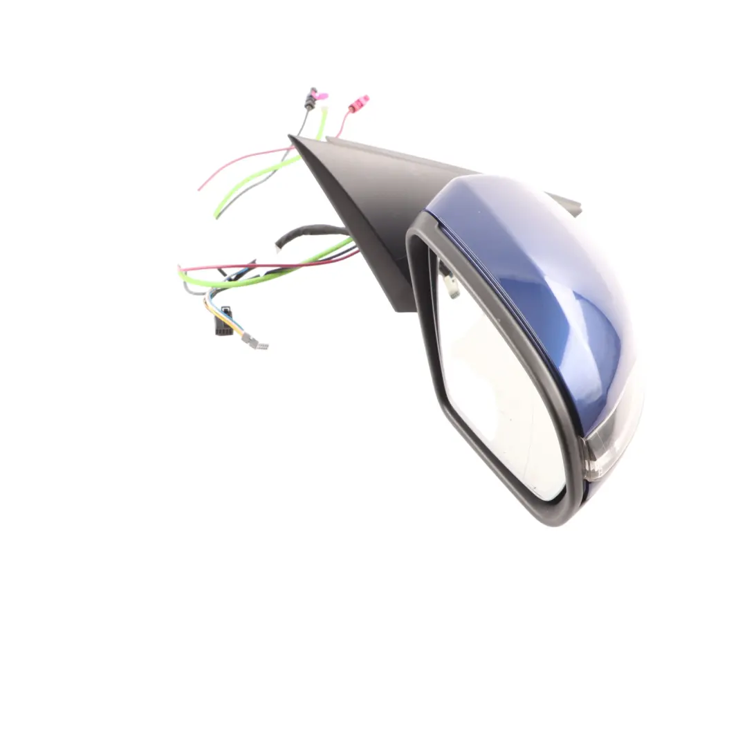Mercedes W205 Wing Mirror Right O/S Blind Spot Assist 360 Brilliant Blue 896 - SKU rhd-A2058101602-BRB - Part number A2058101602