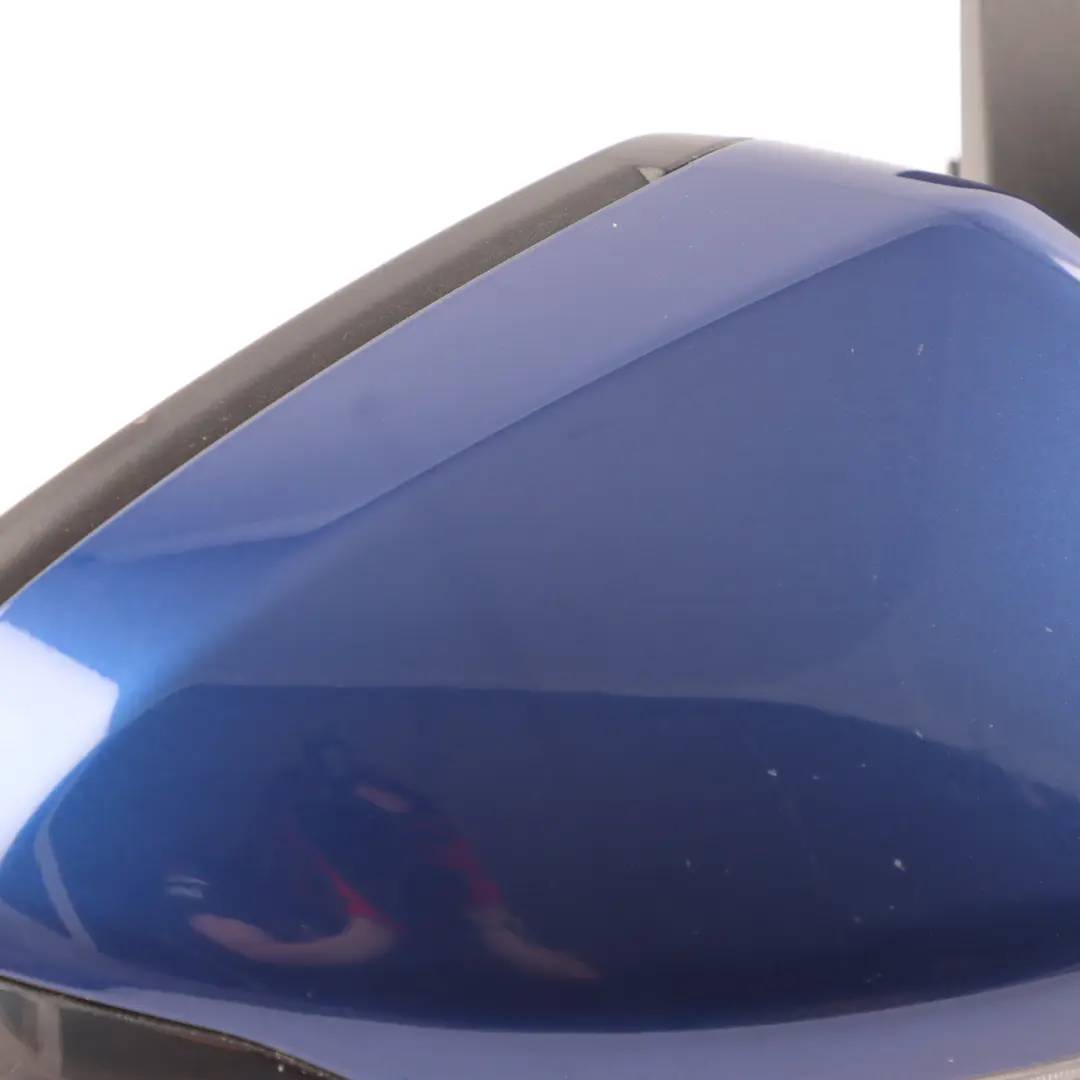 Mercedes W205 Wing Mirror Right O/S Blind Spot Assist 360 Brilliant Blue 896 - SKU rhd-A2058101602-BRB - Part number A2058101602