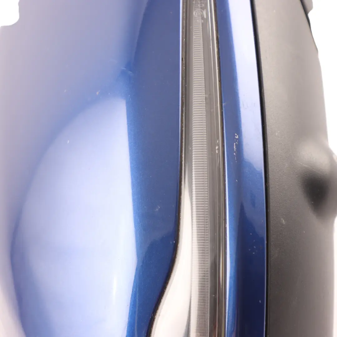 Mercedes W205 Wing Mirror Right O/S Blind Spot Assist 360 Brilliant Blue 896 - SKU rhd-A2058101602-BRB - Part number A2058101602