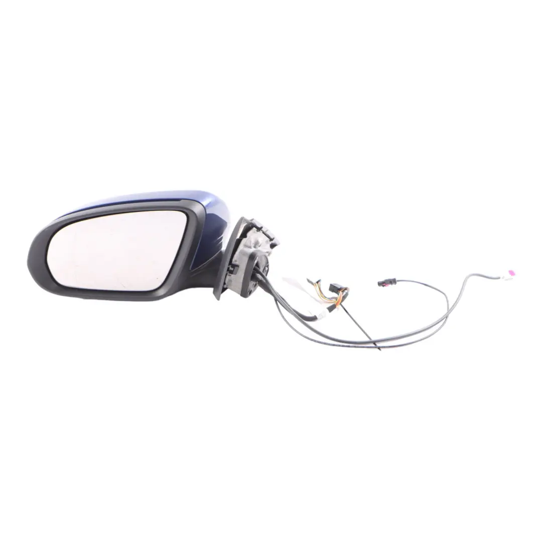Mercedes W205 Wing Mirror Left N/S Blind Spot Assist 360 View Brilliant Blue 896 - SKU rhd-A2058102702-BRB - Part number A2058102702