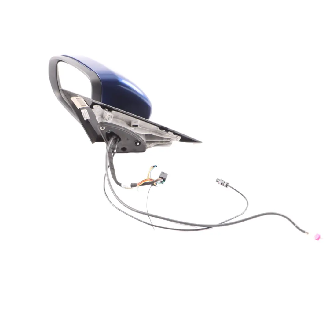 Mercedes W205 Wing Mirror Left N/S Blind Spot Assist 360 View Brilliant Blue 896 - SKU rhd-A2058102702-BRB - Part number A2058102702