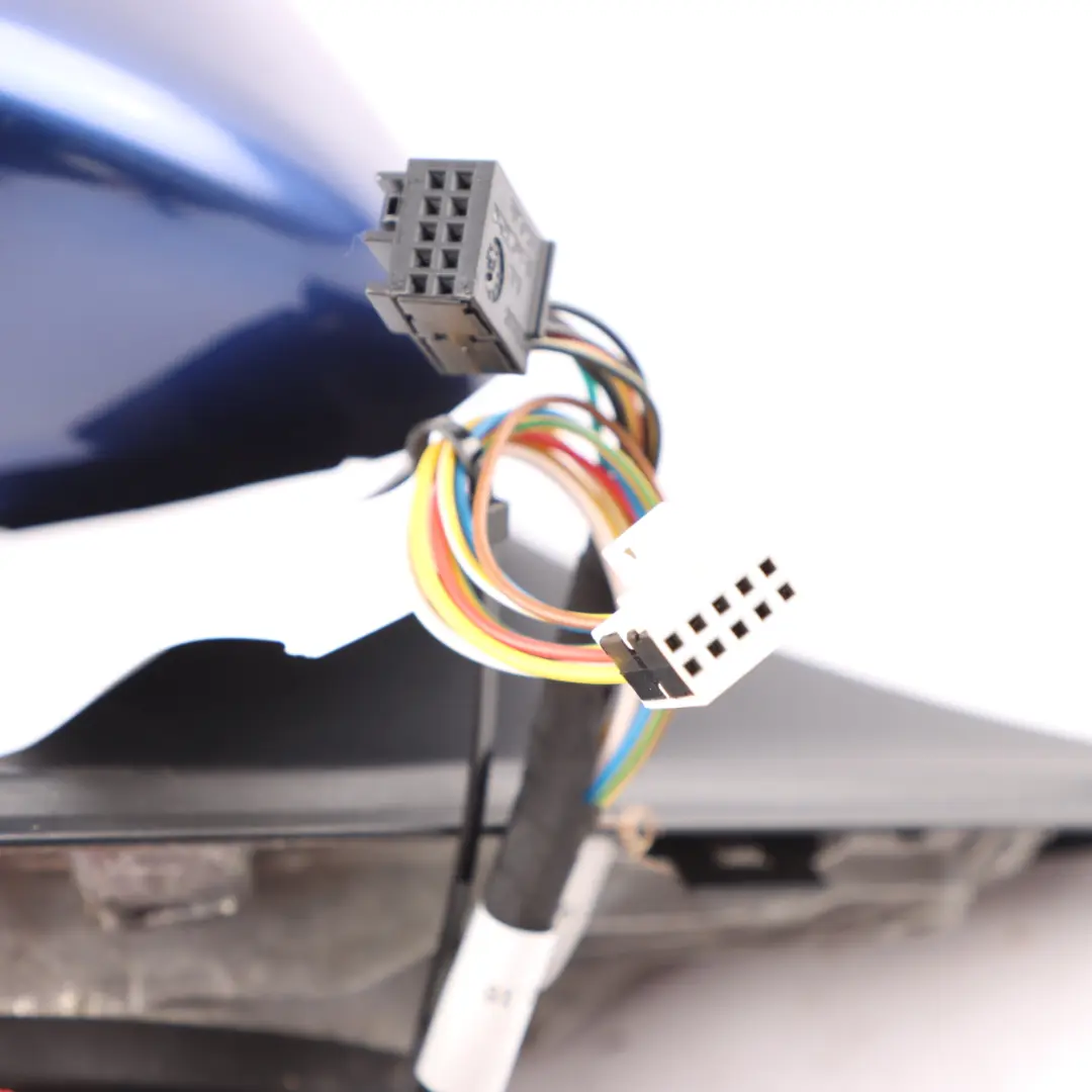Mercedes W205 Wing Mirror Left N/S Blind Spot Assist 360 View Brilliant Blue 896 - SKU rhd-A2058102702-BRB - Part number A2058102702