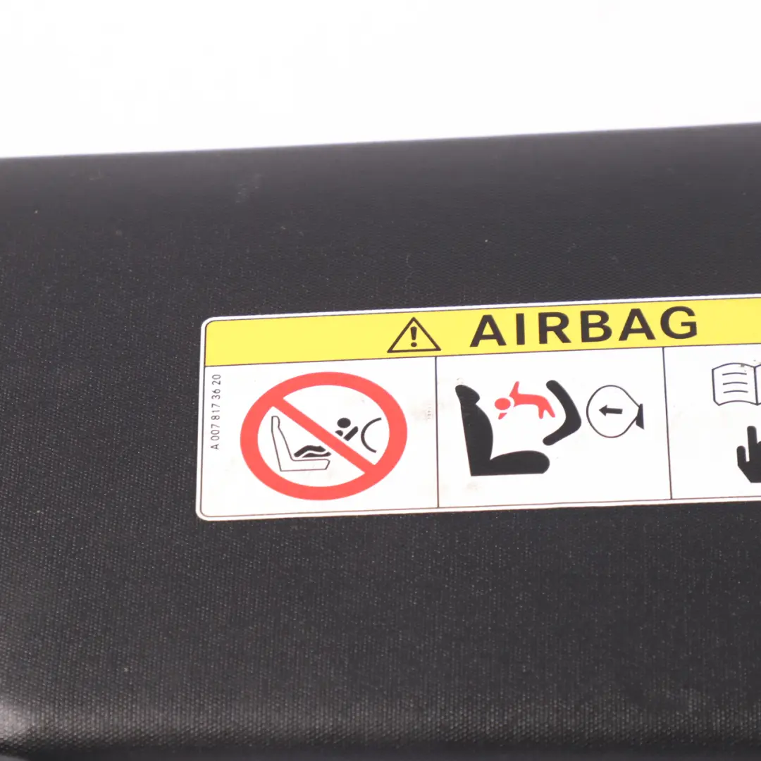 Mercedes C292 Sun Visor Cover Panel Sunvisor Black Left N/S Mirror - SKU A2058107704 - Part number A2058107704