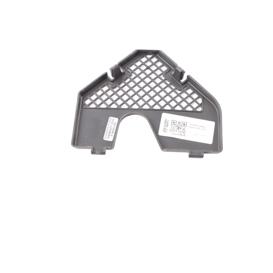 Hood Right O/S Panel Water Deflector Trim to Mercedes W205 Cover with Part number A2058315000 Mercedes W205 Cover Hood Right O/S Panel Water Deflector Trim - SKU rhd-A2058315000 - Part number A2058315000
