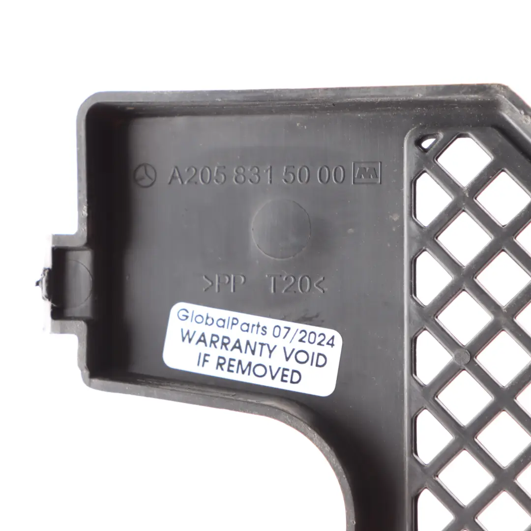 Mercedes W205 Cover Hood Right O/S Panel Water Deflector Trim - SKU rhd-A2058315000 - Part number A2058315000