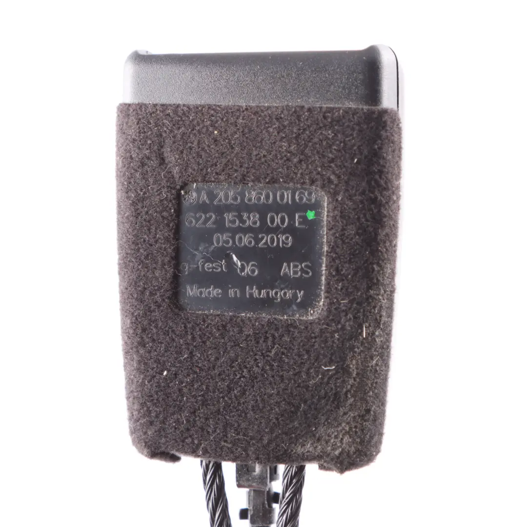 Sicher Heitsgurt Schloss Vorne Links Rechts Verrie für Mercedes W205 mit Teilenummer A2058600169 Mercedes W205 Sicher Heitsgurt Schloss Vorne Links Rechts Verrie - SKU A2058600169 - Teilenummer A2058600169