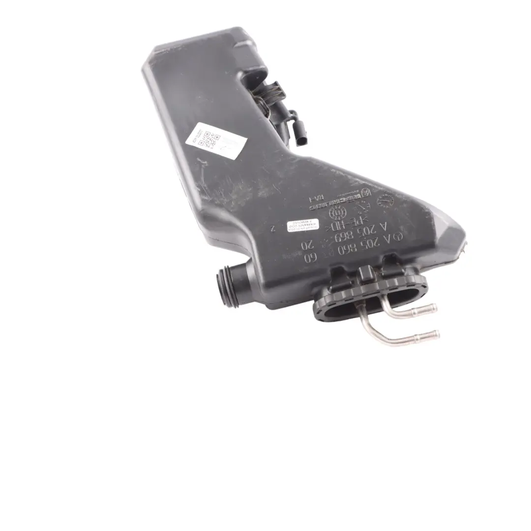 Depósito de la bomba de líquido limpiaparabrisas Mercedes W205 para con número de pieza A2058600360 Depósito de la bomba de líquido limpiaparabrisas Mercedes W205 - SKU A2058600360 - Número de pieza A2058600360