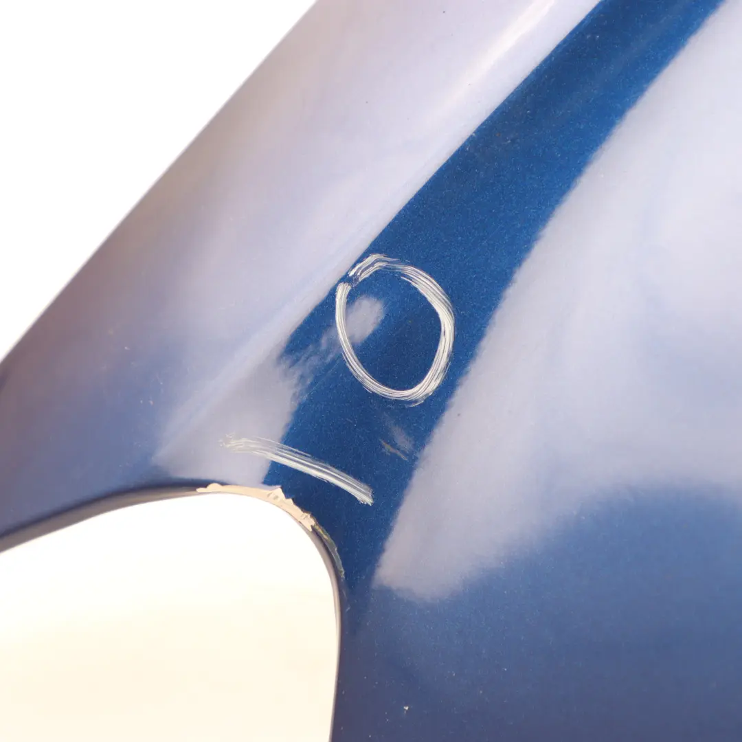 Wing Panel Front Left N/S Side Fender Brilliant Blue Metallic 896 to Mercedes W205 with Part number A2058800118 Mercedes W205 Wing Panel Front Left N/S Side Fender Brilliant Blue Metallic 896 - SKU A2058800118-BRB - Part number A2058800118