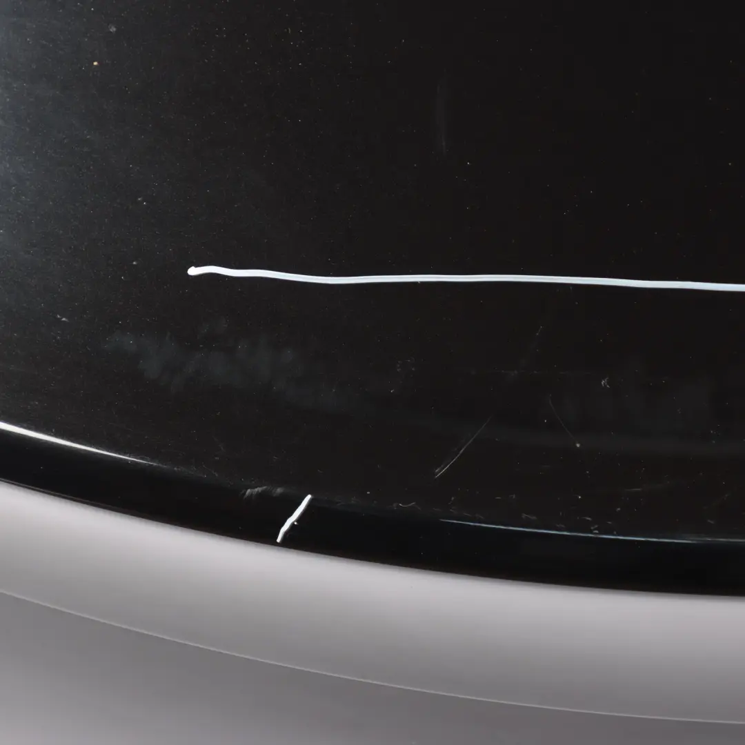 Mercedes C205 Bumper Rear Trim Panel Covering AMG Obsidian Black Metallic - 197 - SKU A2057506100-OB - Part number A2057506100