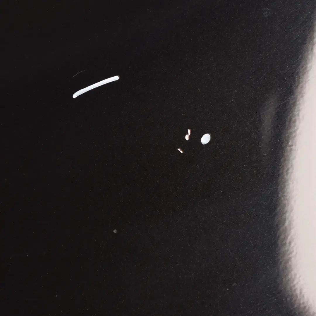 Mercedes C205 Bumper Rear Trim Panel Covering AMG Obsidian Black Metallic - 197 - SKU A2057506100-OB - Part number A2057506100